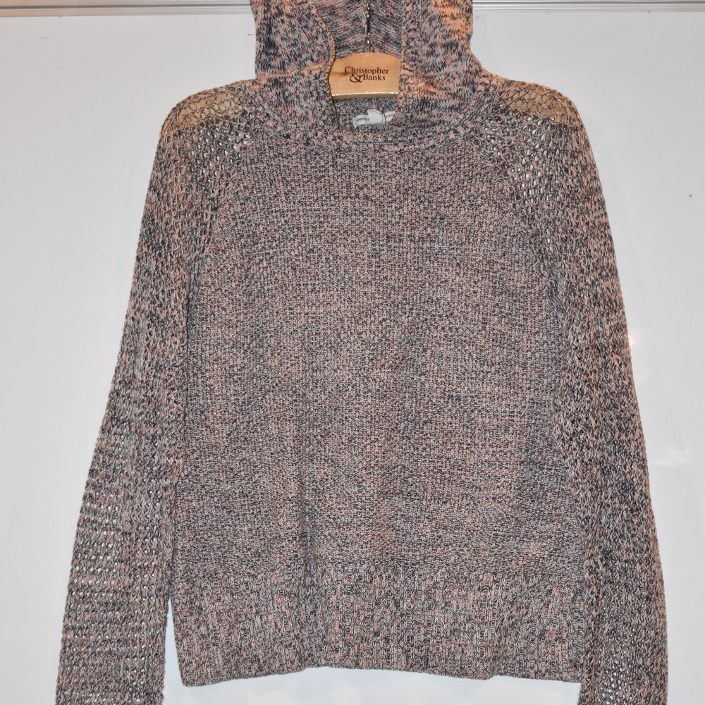 American Eagle hooded lightweight sweater